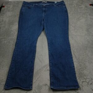 Levis Jeans Womens 24W Blue Denim Classic Bootcut Casual Pockets